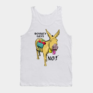 Stubborn Donkey Tank Top